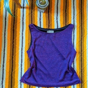 80's Vintage Shimmer Tank